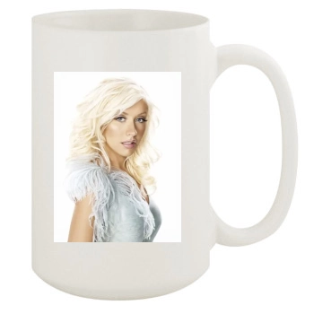 Christina Aguilera 15oz White Mug