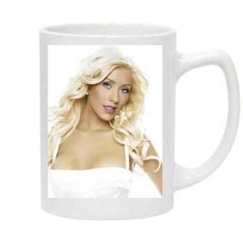 Christina Aguilera 14oz White Statesman Mug