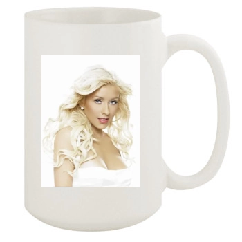 Christina Aguilera 15oz White Mug