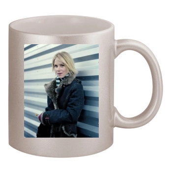 Christina Applegate 11oz Metallic Silver Mug