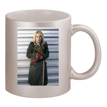 Christina Applegate 11oz Metallic Silver Mug