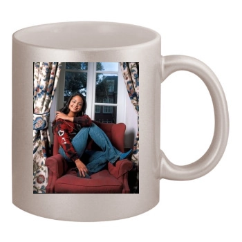 Christina Milian 11oz Metallic Silver Mug