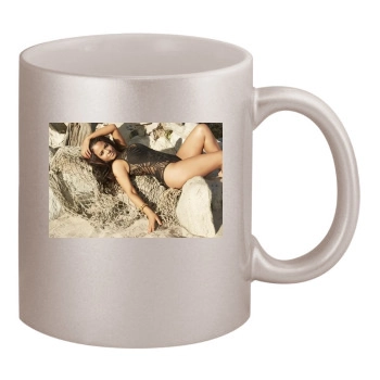 Christina Milian 11oz Metallic Silver Mug