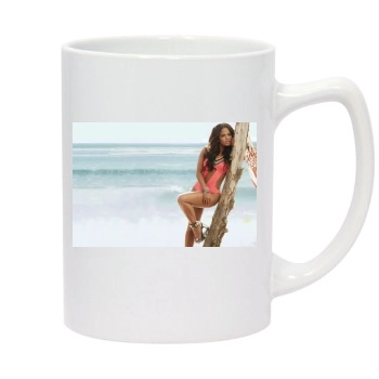 Christina Milian 14oz White Statesman Mug