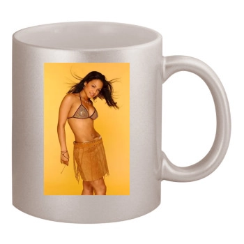 Christina Milian 11oz Metallic Silver Mug