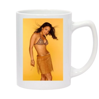 Christina Milian 14oz White Statesman Mug