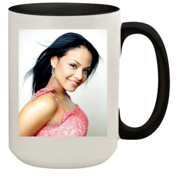 Christina Milian 15oz Colored Inner & Handle Mug