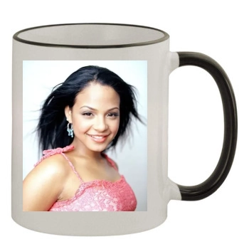 Christina Milian 11oz Colored Rim & Handle Mug