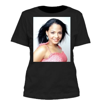 Christina Milian Women's Cut T-Shirt