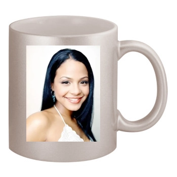 Christina Milian 11oz Metallic Silver Mug