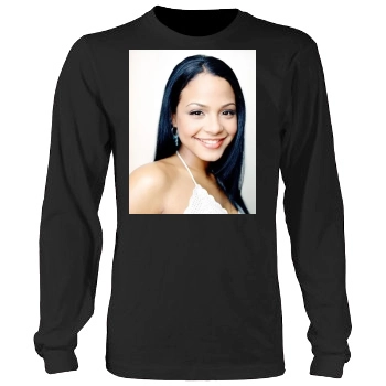 Christina Milian Men's Heavy Long Sleeve TShirt