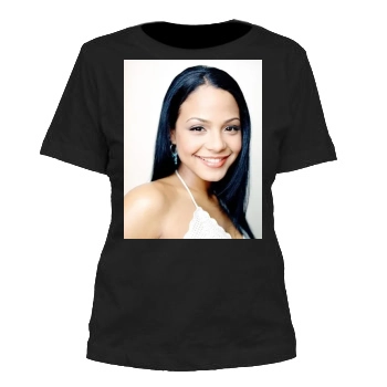 Christina Milian Women's Cut T-Shirt