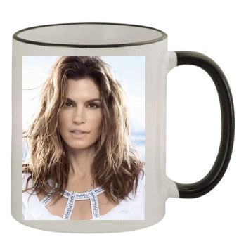 Cindy Crawford 11oz Colored Rim & Handle Mug