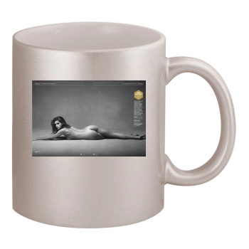 Cindy Crawford 11oz Metallic Silver Mug