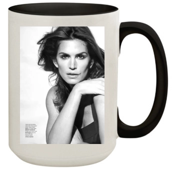 Cindy Crawford 15oz Colored Inner & Handle Mug