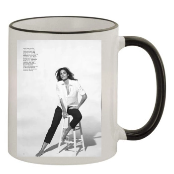 Cindy Crawford 11oz Colored Rim & Handle Mug