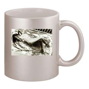 Cindy Crawford 11oz Metallic Silver Mug