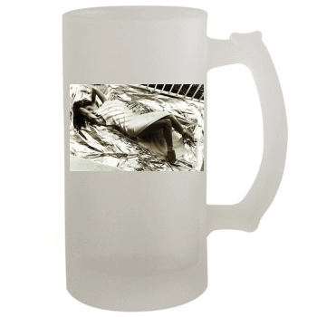 Cindy Crawford 16oz Frosted Beer Stein