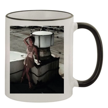 Cindy Crawford 11oz Colored Rim & Handle Mug