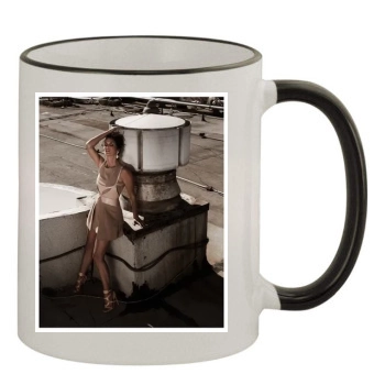 Cindy Crawford 11oz Colored Rim & Handle Mug