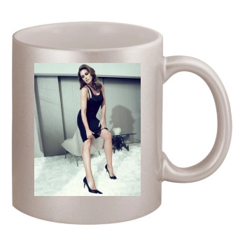 Cindy Crawford 11oz Metallic Silver Mug