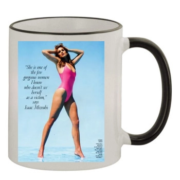 Cindy Crawford 11oz Colored Rim & Handle Mug