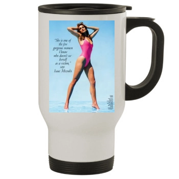 Cindy Crawford Stainless Steel Travel Mug