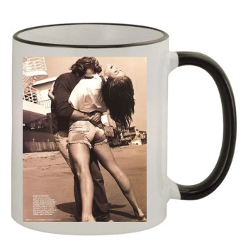 Cindy Crawford 11oz Colored Rim & Handle Mug