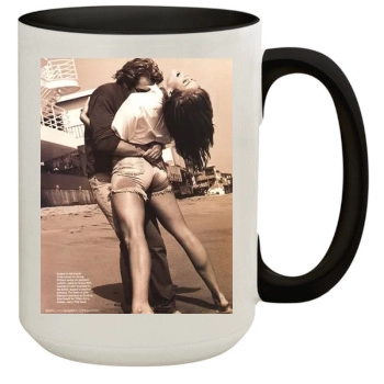 Cindy Crawford 15oz Colored Inner & Handle Mug