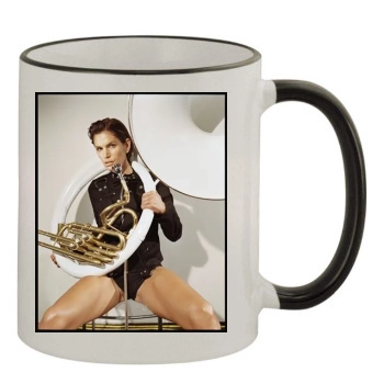 Cindy Crawford 11oz Colored Rim & Handle Mug