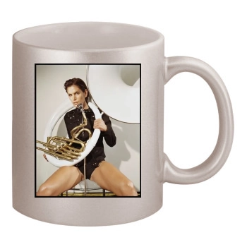 Cindy Crawford 11oz Metallic Silver Mug