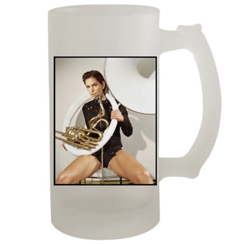 Cindy Crawford 16oz Frosted Beer Stein