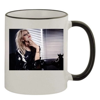 Claire Danes 11oz Colored Rim & Handle Mug