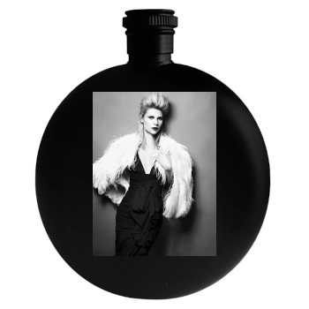 Claire Danes Round Flask