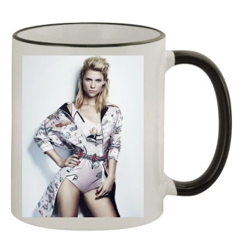 Claire Danes 11oz Colored Rim & Handle Mug