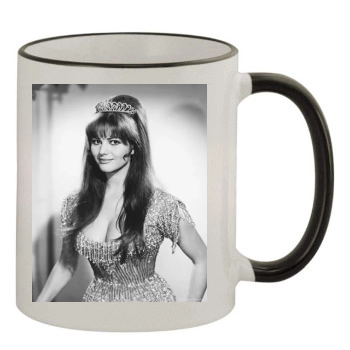 Claudia Cardinale 11oz Colored Rim & Handle Mug