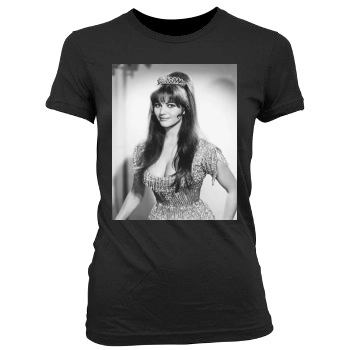 Claudia Cardinale Women's Junior Cut Crewneck T-Shirt