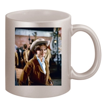 Claudia Cardinale 11oz Metallic Silver Mug