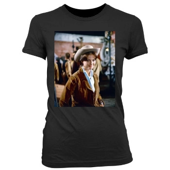 Claudia Cardinale Women's Junior Cut Crewneck T-Shirt