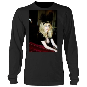 Claudia Schiffer Men's Heavy Long Sleeve TShirt