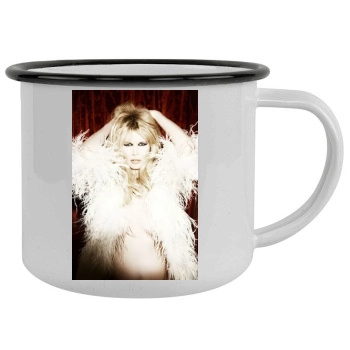 Claudia Schiffer Camping Mug