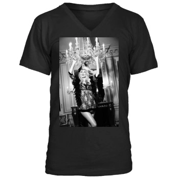 Claudia Schiffer Men's V-Neck T-Shirt