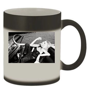 Claudia Schiffer Color Changing Mug