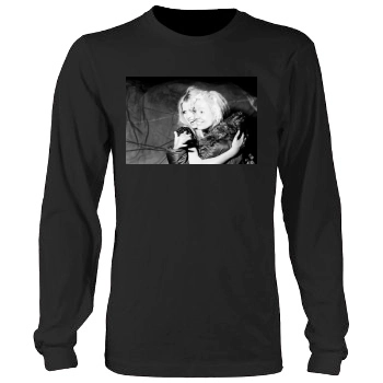 Claudia Schiffer Men's Heavy Long Sleeve TShirt