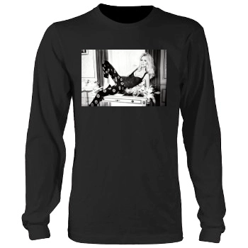 Claudia Schiffer Men's Heavy Long Sleeve TShirt