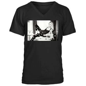 Claudia Schiffer Men's V-Neck T-Shirt