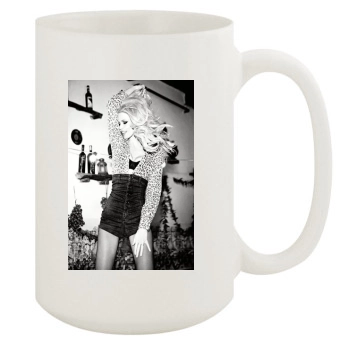 Claudia Schiffer 15oz White Mug