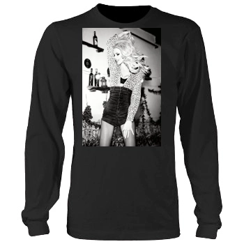 Claudia Schiffer Men's Heavy Long Sleeve TShirt