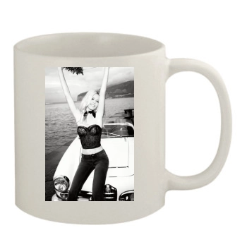 Claudia Schiffer 11oz White Mug