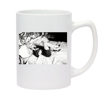 Claudia Schiffer 14oz White Statesman Mug